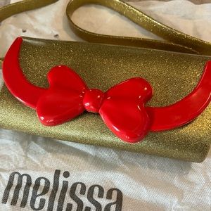 Mini Melissa original Gold and Red.